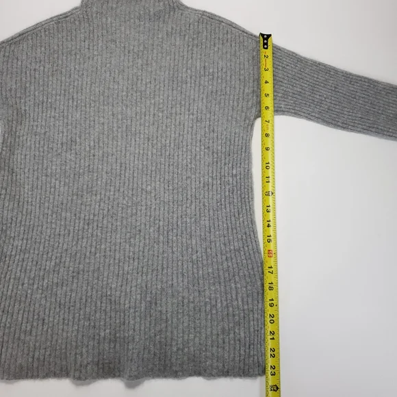 Eileen Fisher Cashmere Split Turtleneck Sweater - Picture 14 of 14